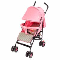 Coche para Bebé LITTLE STEP Bastón Oxford Rosado