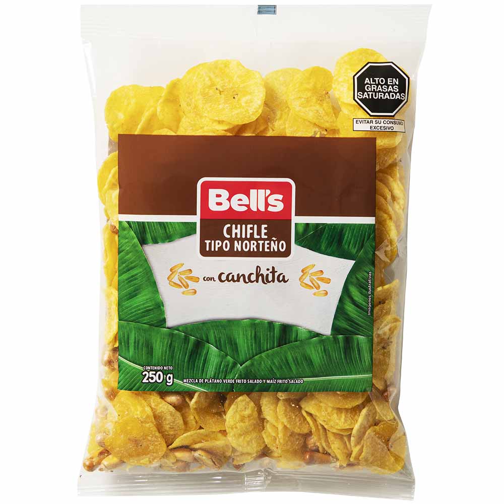 Chifles Norteños BELL'S Bolsa 250g