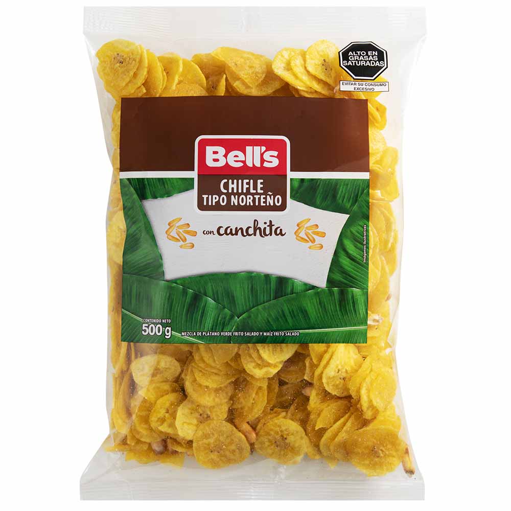 Chifles Norteños BELL'S Bolsa 500g