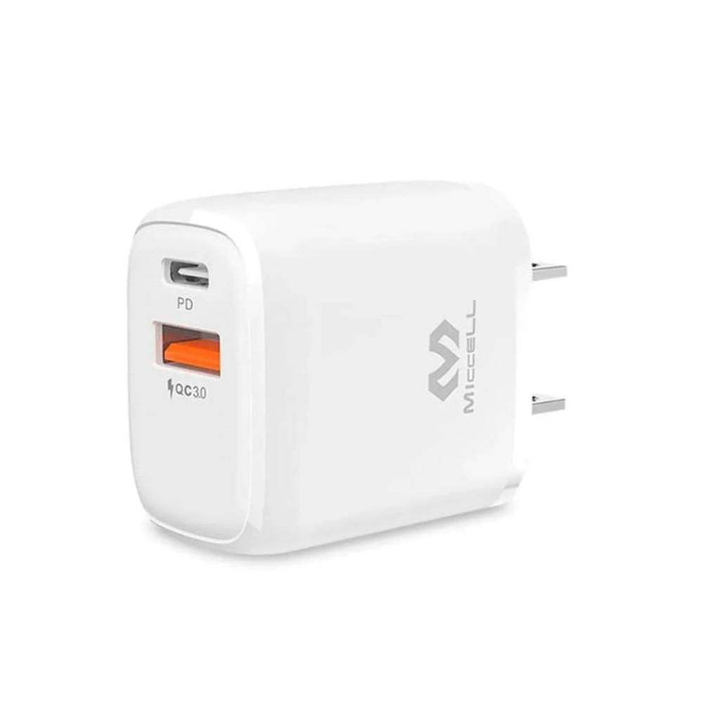 Cargador de pared Carga rápida dual PD Tipo-C 20W VQ-T33