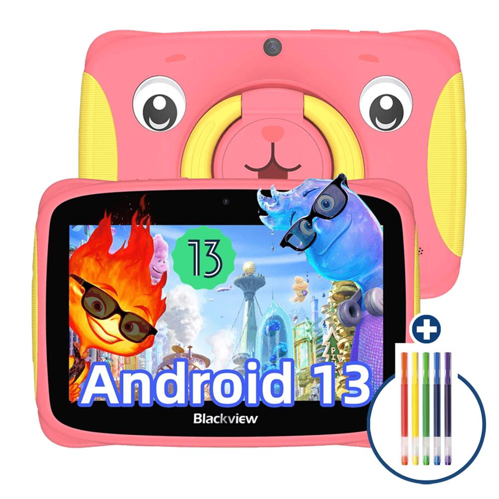Tablet para Niños BLACKVIEW Tab 3 Kids 2GB+32GB Rosado