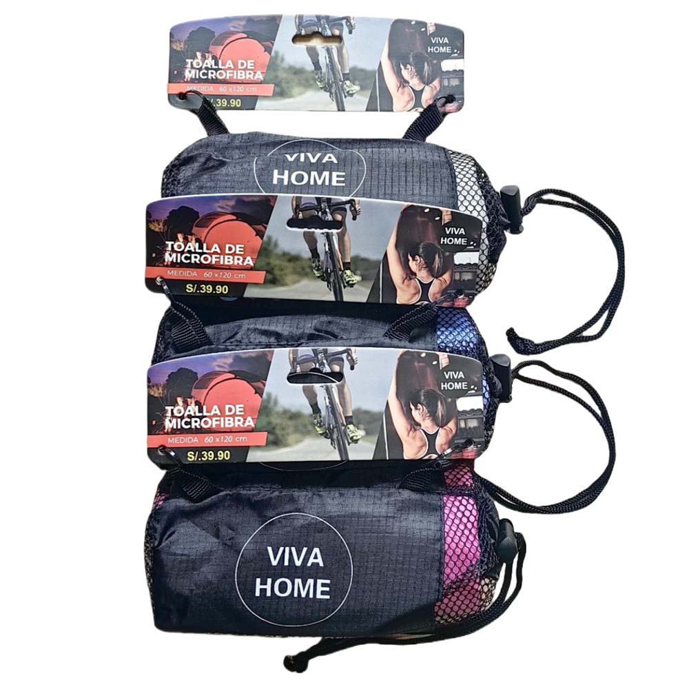 Toalla de Microfibra VIVA HOME 60x120cm