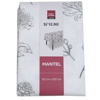 Mantel VIVA HOME Diseño2 Flowers Assort Pdq (Modelo Aleatorio)