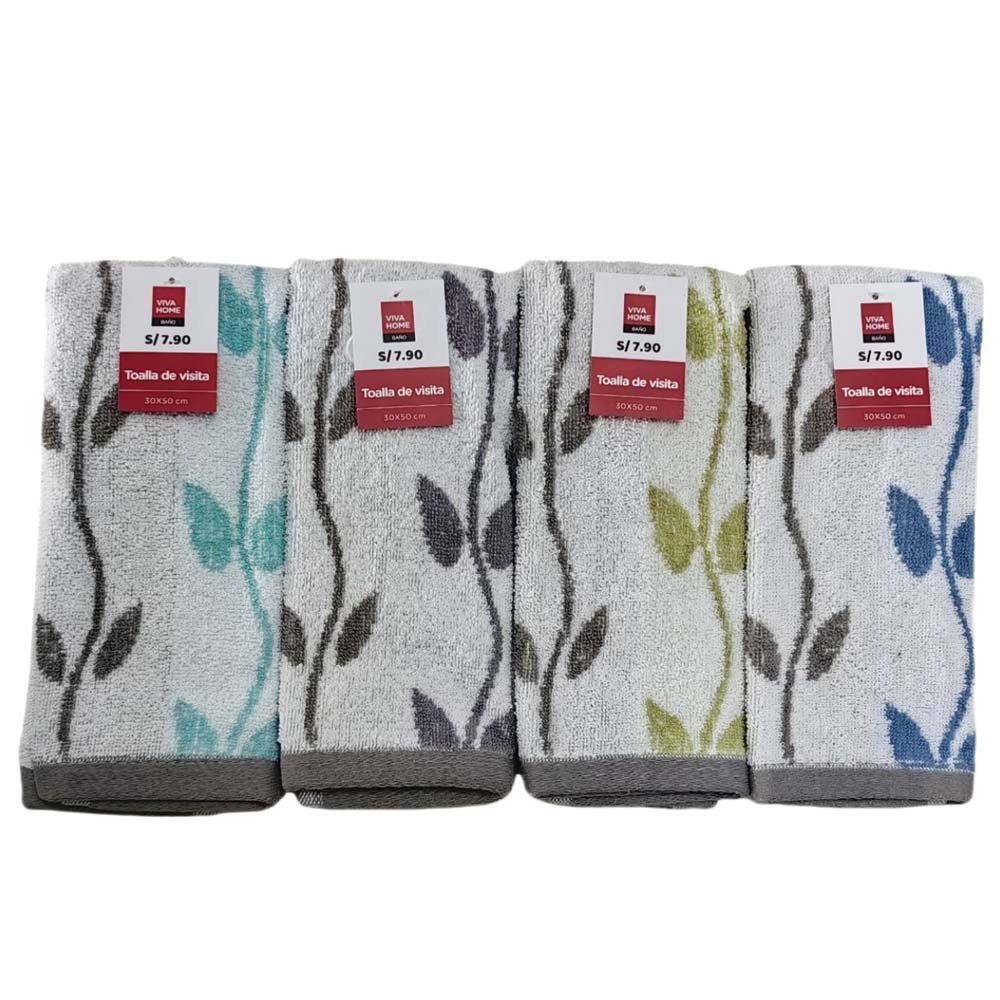 Toalla de Visita VIVA HOME Dis3 OI 2025 (Modelos Aleatorios)