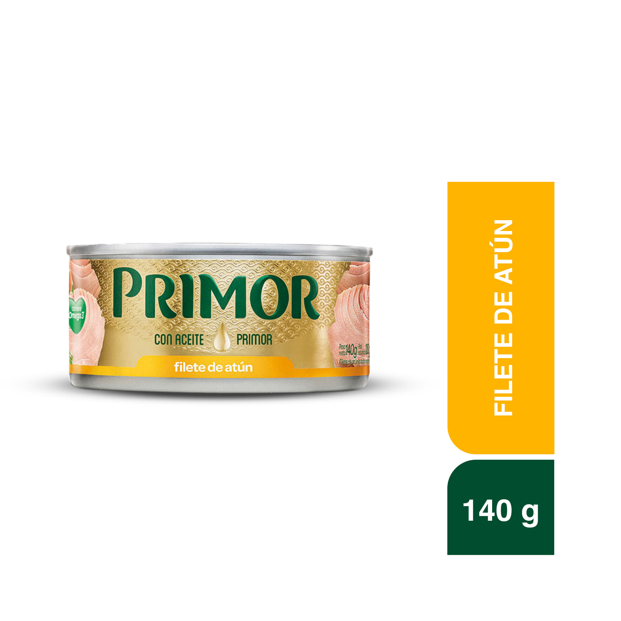 Filete de Atún PRIMOR en Aceite Vegetal Lata 140g