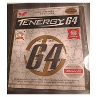 Goma para Tenis de Mesa Esponja de Ping Pong Tenergy 64