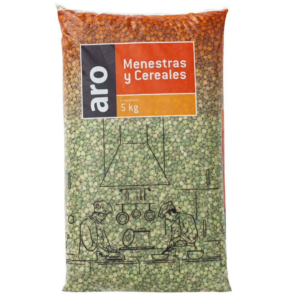 Arveja Verde Partida ARO Bolsa 5Kg