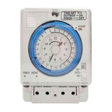 Timer Analógico Rheem RH16A Blanco de 15A Programación 24h