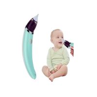 Aspirador Eléctrico Nasal y Auditivo Seguro para Recién Nacidos y Bebés Azul
