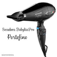 Secadora Profesional Babyliss Pro Portofino Negro BNT6610NPE