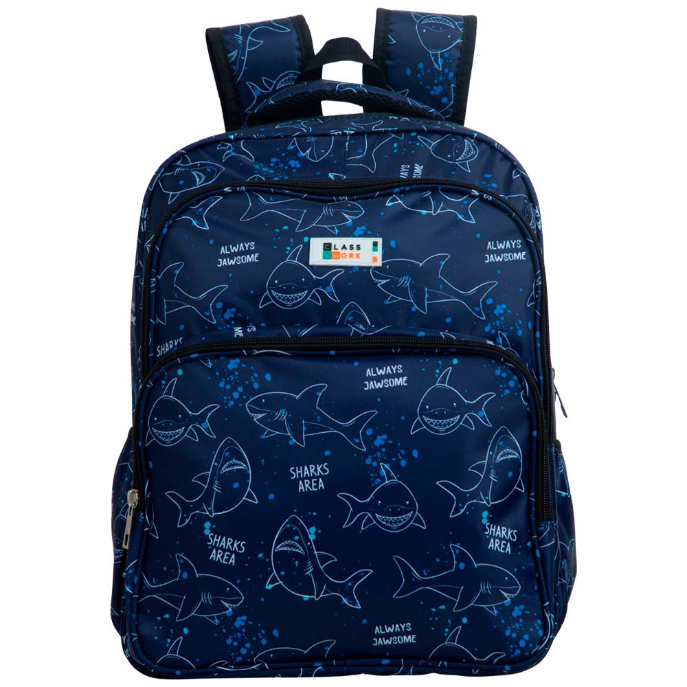 Mochila 3 Cierres Tiburon CLASS&WORK