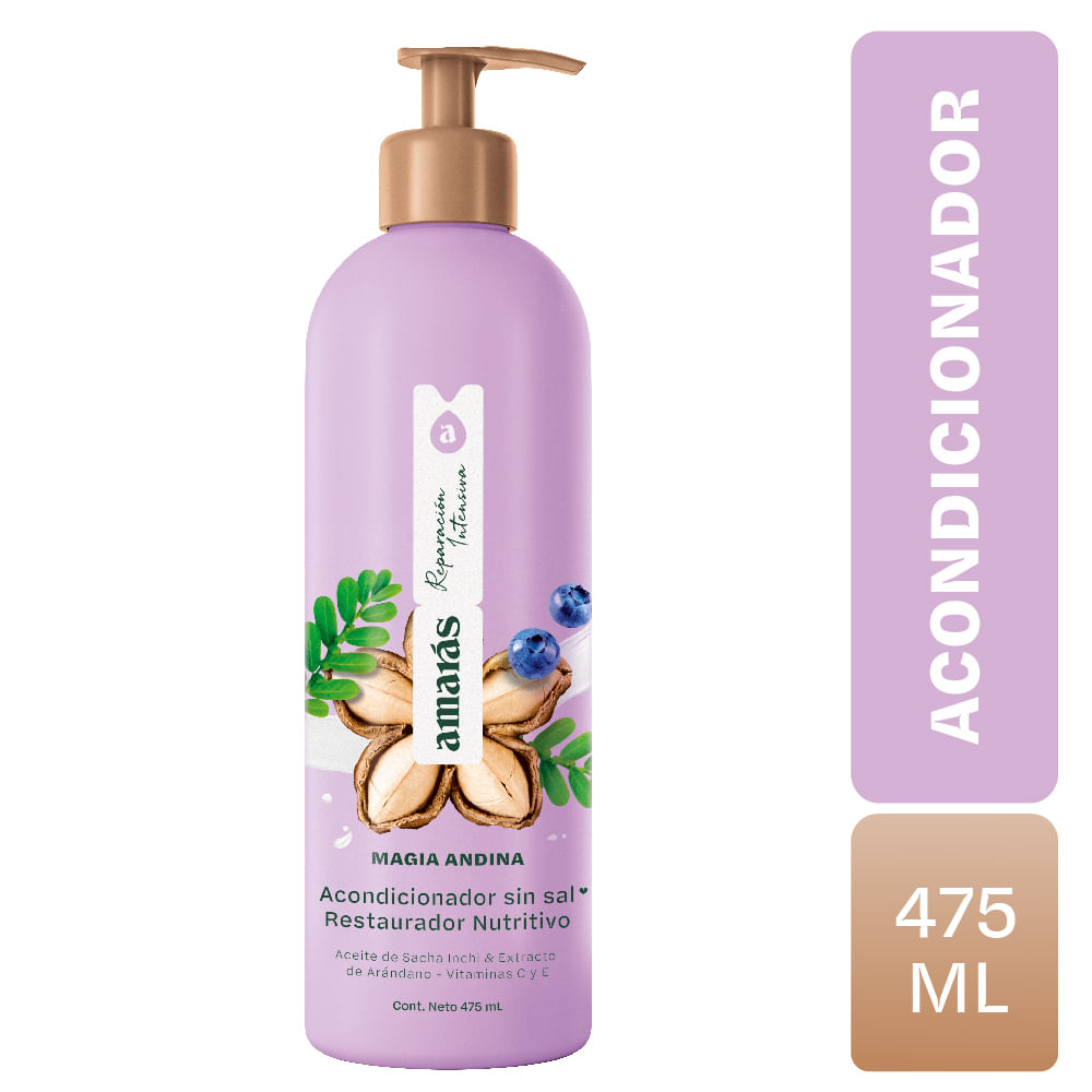 Acondicionador AMARÁS Magia Andina Frasco  475ml