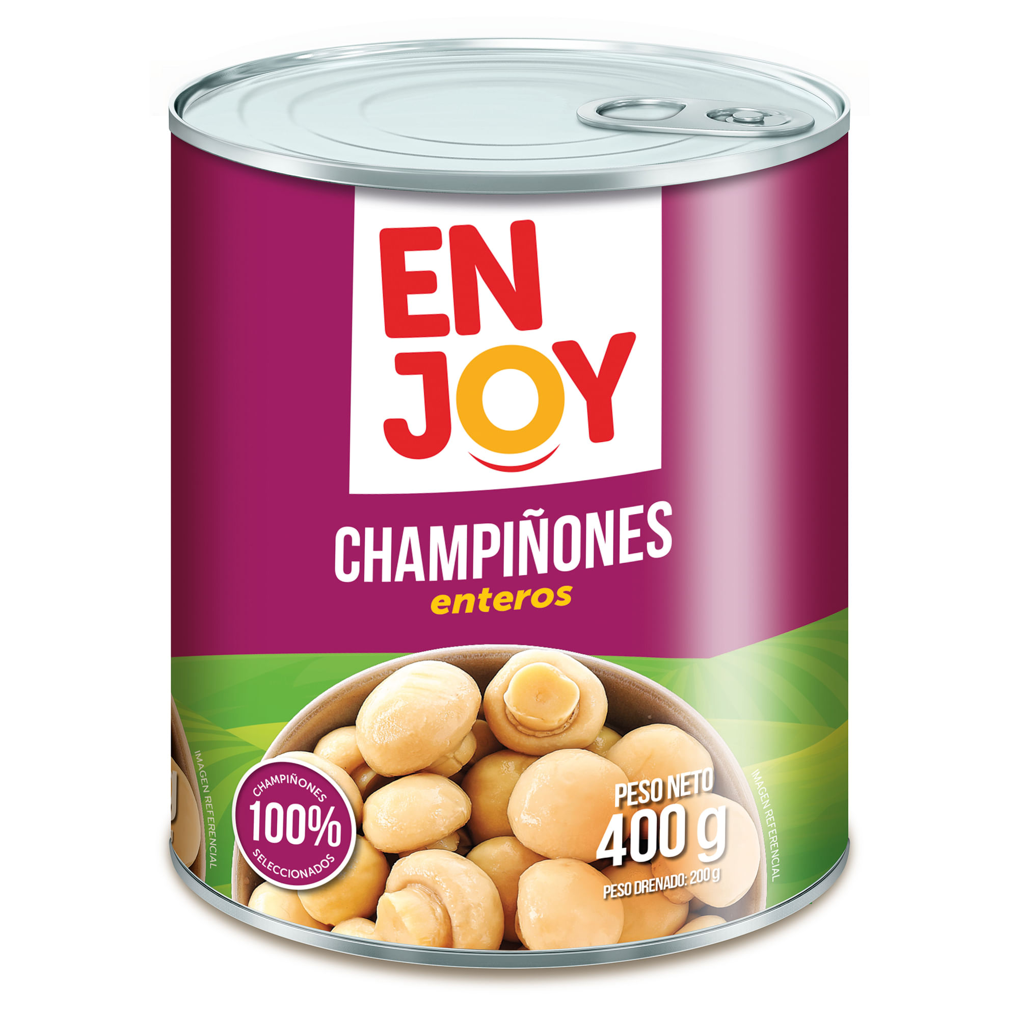 Champiñones Enteros ENJOY Lata 400g