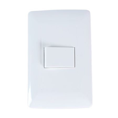 Interruptor Essential Simple Blanco Orange