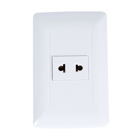 Tomacorriente Essential Simple Universal Blanco Orange