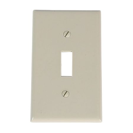 Placa simple baquelita p/interrup de palanca MF Leviton