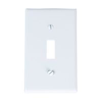 Placa simple p/interruptor de baquelita BL Leviton