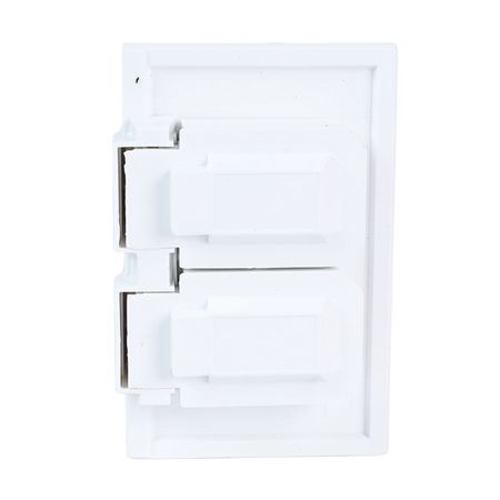 Placa doble hermética baquelita BL Leviton