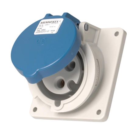 Toma para empotrar IP44 2P+Tierra 32A 250V Mennekes