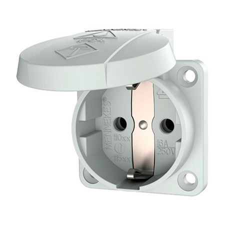Toma empotrar Schuko 16AMP 2P+T 250V GR Mennekes
