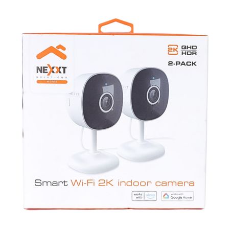 Camara smart interior 2k pack x2 NEXXT