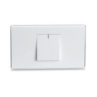 Interruptor Simple Poliuretano Orange Modelo Deco Blanco