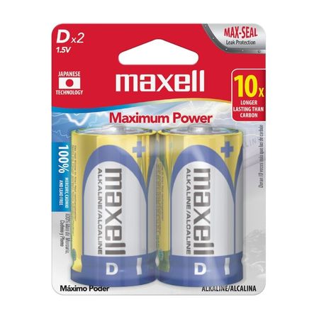 Pilas Pack x 2 D Maxell
