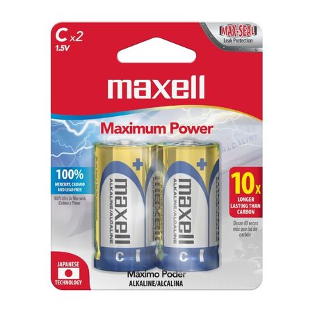 Pilas Pack x 2 C Maxell