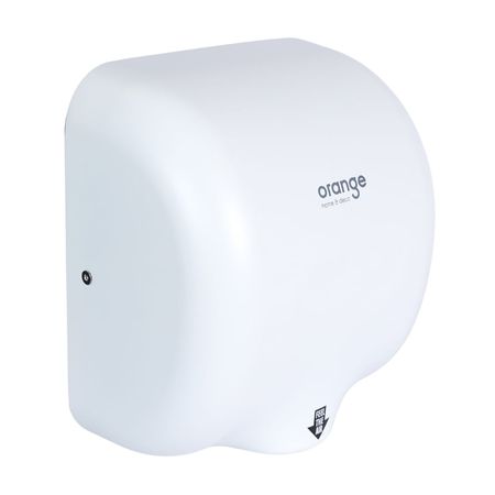 Secador de Manos Metálico 1800W Blanco Orange