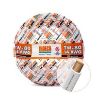 Cable Tw-80 Plus 450/750V 14 Awg Indeco - Blanco