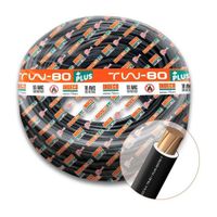 Cable Tw-80 Plus 450/750V 10 Awg Indeco - Negro