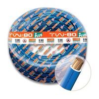 Cable Tw-80 Plus 450/750V 14 Awg Indeco - Azul