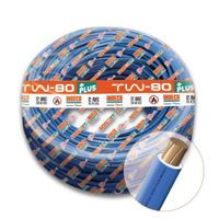 Cable Tw-80 Plus 450/750V 12 Awg Indeco - Azul