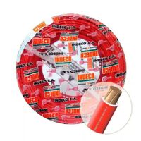 Cable H-4.0Pc Freetox- Pc Nh-90 450-750 V 4.0 Mm2 Indeco - Rojo