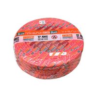 CABLE THW-90 PLUS 450/750V 12 AWG INDECO - Rojo - 100 Metros