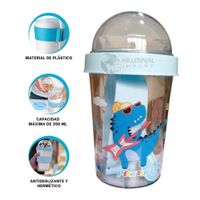 Yogurera con Cuchara para Niño de 450 ml