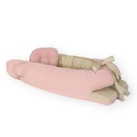 Nido Colecho Acolchonaditos Beige Palo Rosa