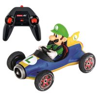 Carro a Control Super Mario Kart Mach 8 Luigi