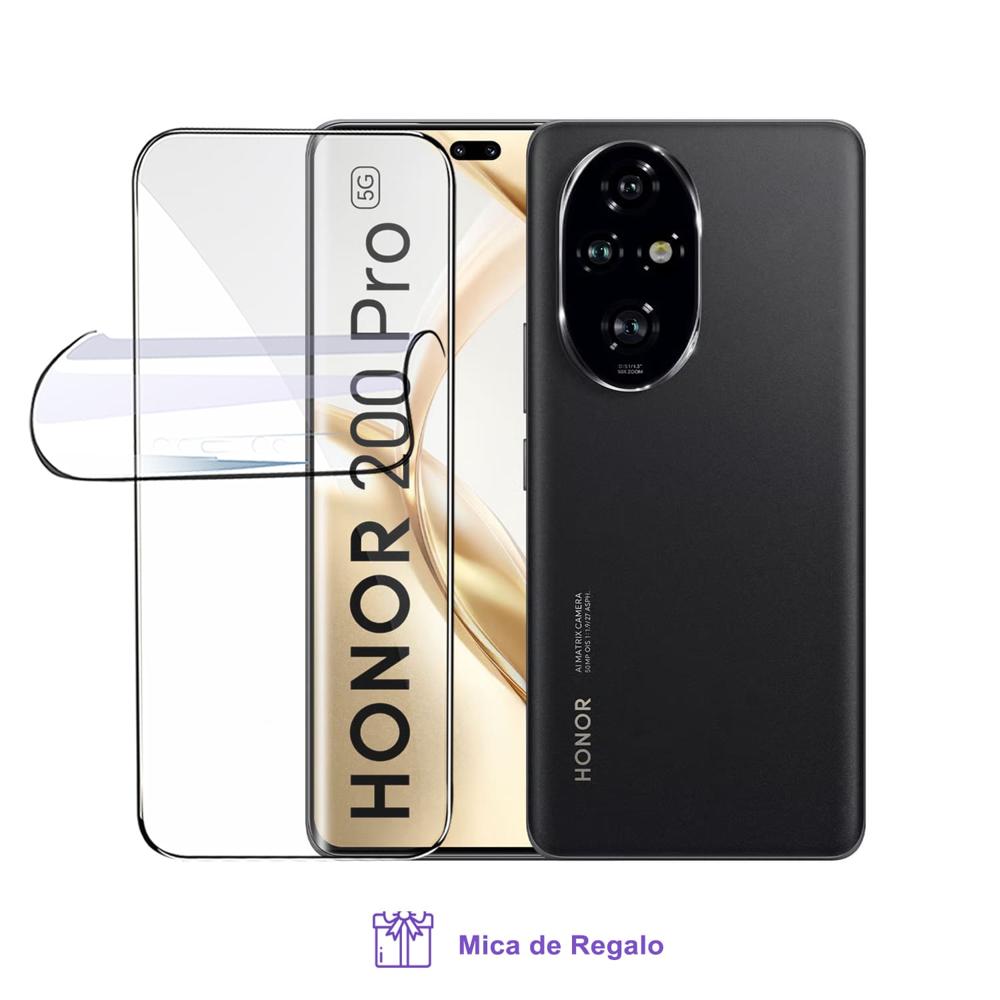 Honor 200 Pro 12Gb Ram 512Gb Rom Black con Mica Hidrogel