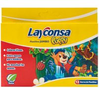 Plastilina LAYCONSA Puppy Jumbo Caja 12un