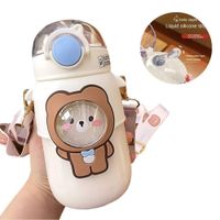 Tomatodo Hello Bear Con Sorbete y Stickers De 720 ml Blanco  861BL08