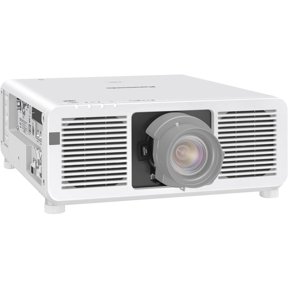 Proyector Láser DLP Panasonic PT-REQ10L 10,000 Lúmenes WUXGA (Sin Lente, Blanco) - Soporta 4K, Diseñ