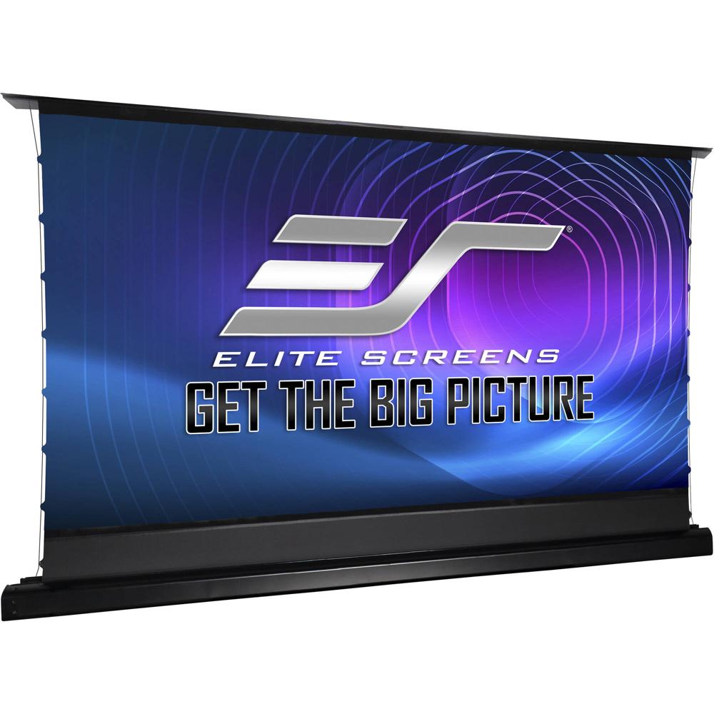 Pantalla Motorizada Elite Screens FTE121XH3-CLR Kestrel Tab-Tension 2 CLR 121"" Diagonal 16:9, Materi