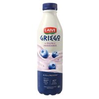 Yogurt Griego LAIVE Sabor a Arándanos Botella 800g