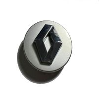 Tapa Central compatible con Aro Renault 60mm (juego 4 Unids) Color Plata