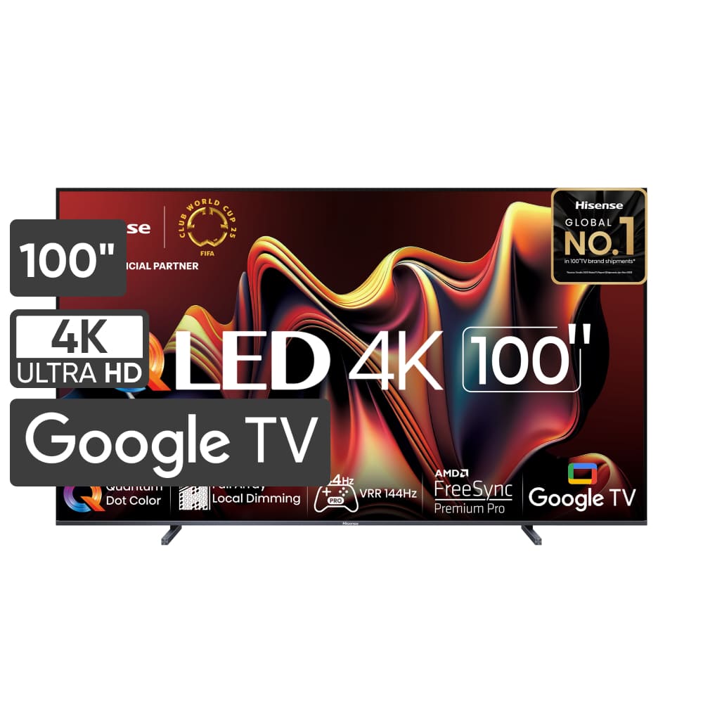 Televisor HISENSE QLED 100" UHD 4K Smart TV 100U7N