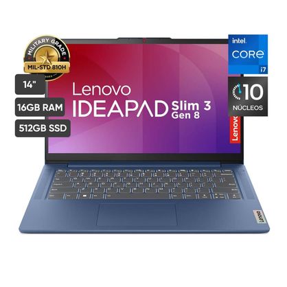 Laptop LENOVO Ideapad SLIM 3 14IRH8 14