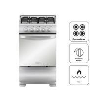 Cocina a Gas MABE 4 Quemadores TX5110P2 Inox