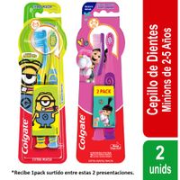 Cepillo Dental Niños COLGATE Agnes & Fluffy 2un