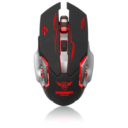 Corsario MIC M812 Mouse Gamer USB C/CABLE 4LEDS Micronics